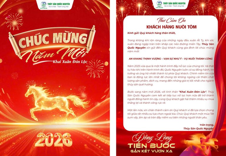 [Chúc Mừng Năm Mới 2026] – Thư Tri Ân Từ Thủy Sản Quốc Nguyên